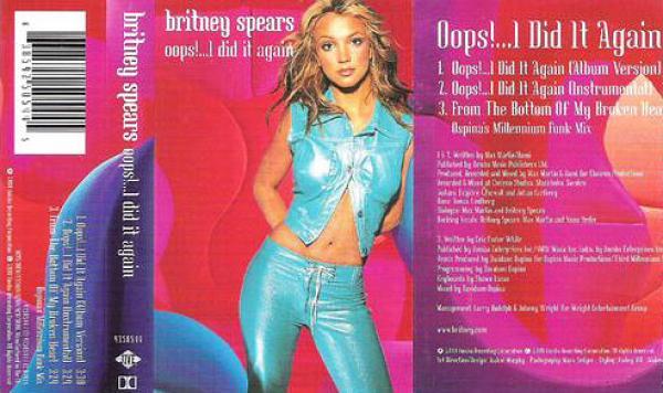 Britney Spears - Oops!...I Did It Again