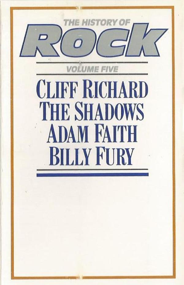 Cliff Richard, The Shadows, Adam Faith, Billy Fury - The History Of Rock (Volume Five)