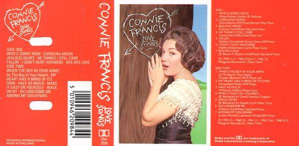 Connie Francis - Love Songs