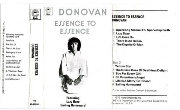Donovan - Essence To Essence