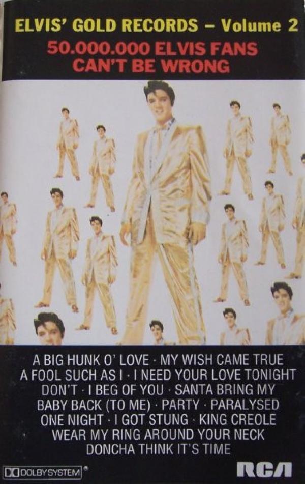 Elvis Presley - 50,000,000 Elvis Fans Can't Be Wrong (Elvis' Gold Records, Vol. 2)