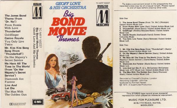 Geoff Love & His Orchestra - Big Bond Movie Themes