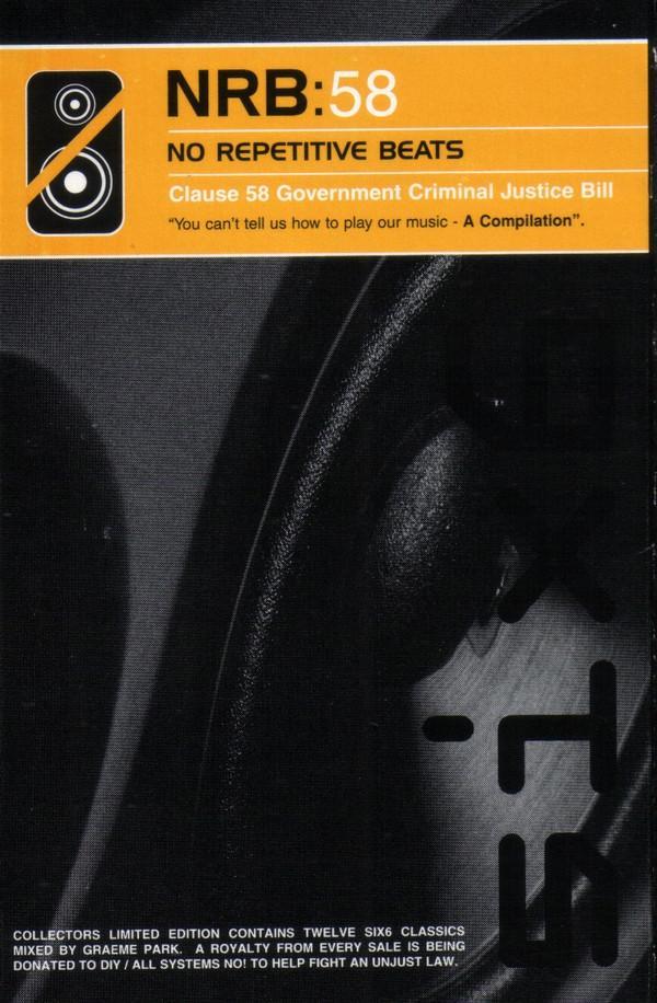 Graeme Park - No Repetitive Beats (Clause 58 Government Criminal Justice Bill)