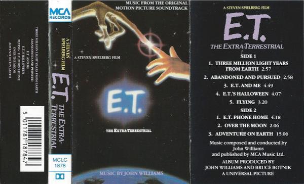 John Williams (4) - E.T. The Extra-Terrestrial (Music From The Original Motion Picture Soundtrack)