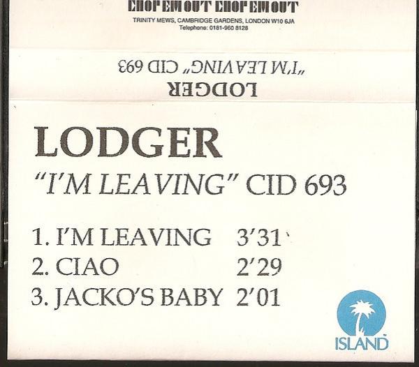 Lodger  - I'm Leaving