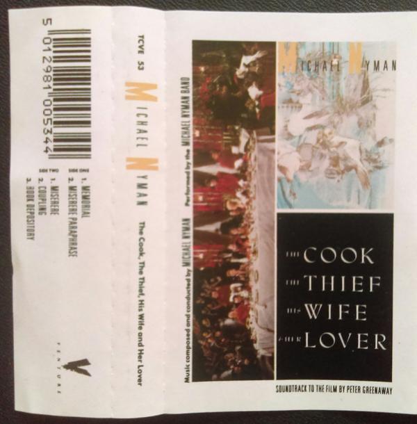 Michael Nyman, The Michael Nyman Band - The Cook, The Thief, His Wife And Her Lover