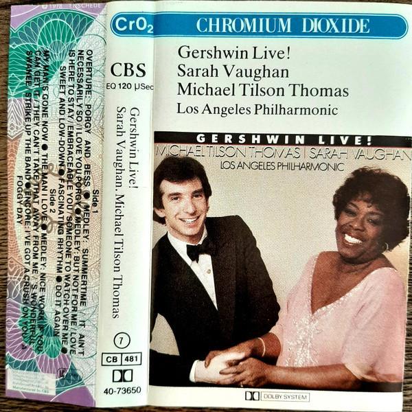 Michael Tilson Thomas, Sarah Vaughan, Los Angeles Philharmonic Orchestra - Gershwin Live!