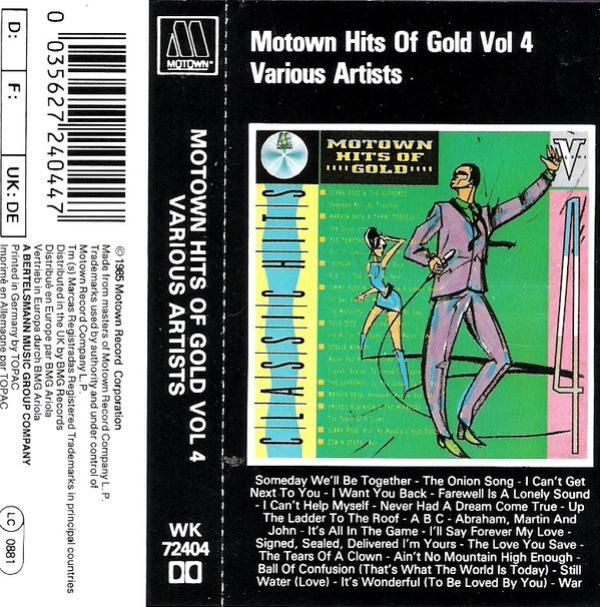 - Motown Hits Of Gold Vol.4