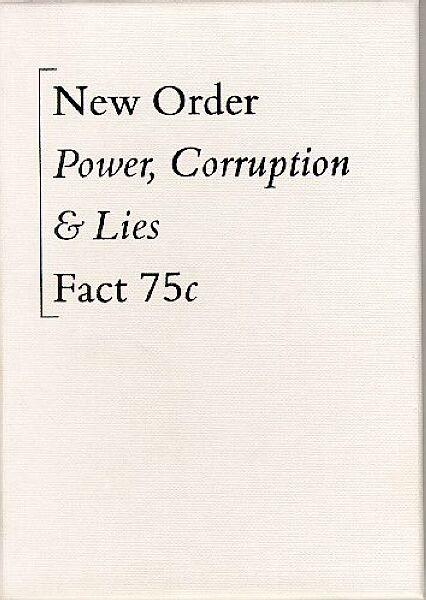 New Order - Power, Corruption & Lies