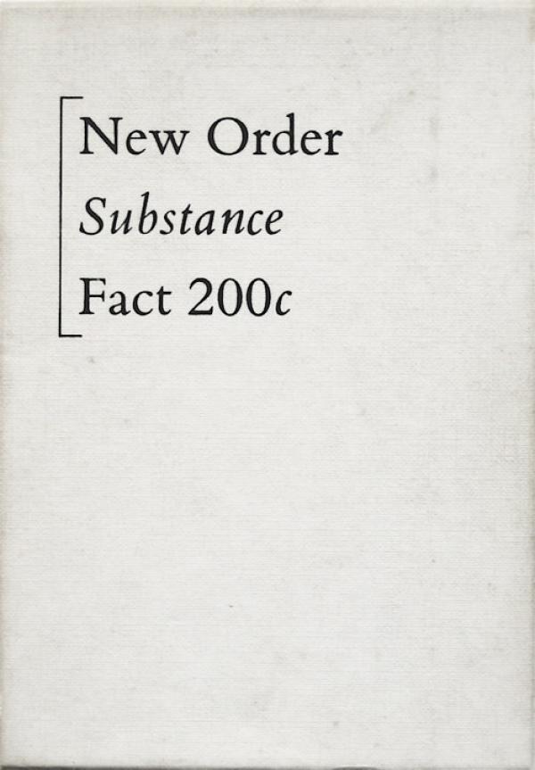 New Order - Substance