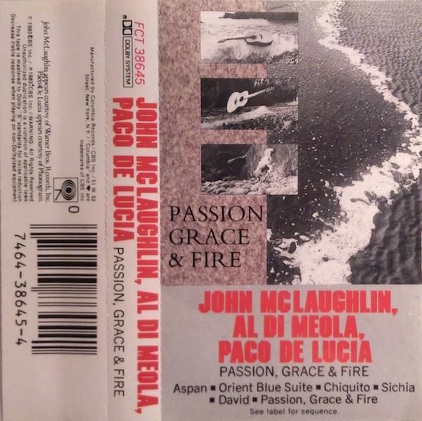 Paco De Lucía, John McLaughlin, Al Di Meola - Passion, Grace & Fire