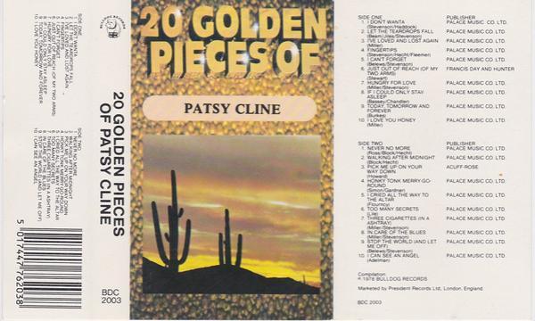 Patsy Cline - 20 Golden Pieces of Patsy Cline