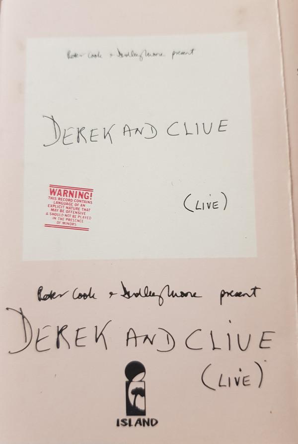 Peter Cook & Dudley Moore - Derek And Clive (Live)