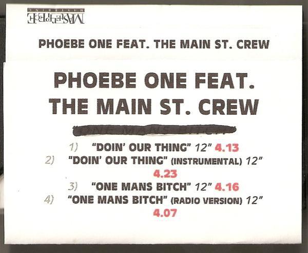 Phoebe One - Doin' Our Thing