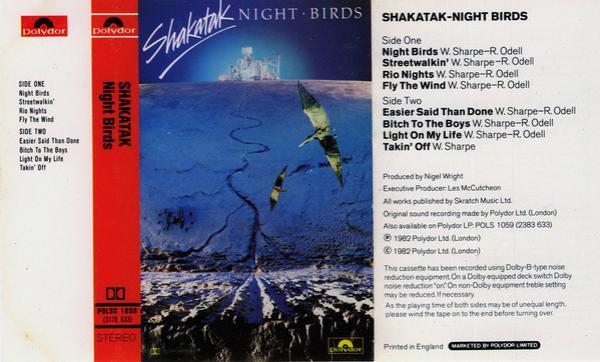 Shakatak - Night Birds