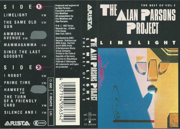 The Alan Parsons Project - Limelight - The Best Of Vol.2