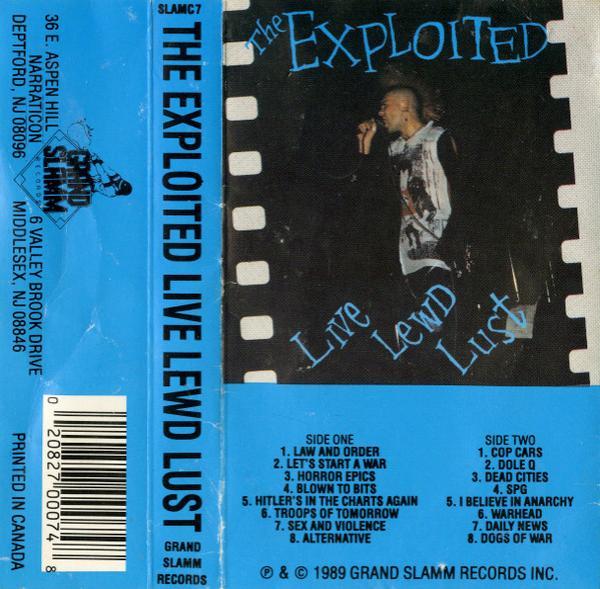 The Exploited - Live Lewd Lust