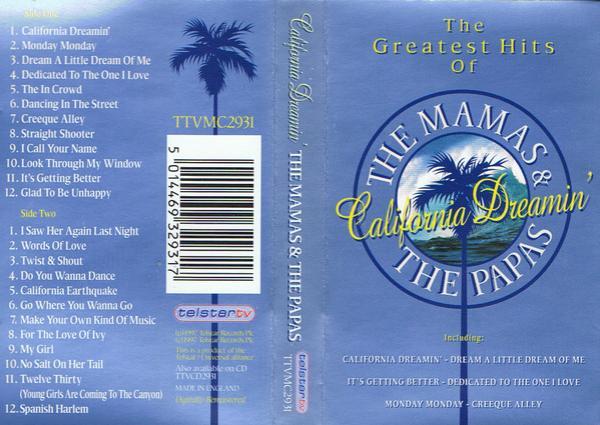 The Mamas & The Papas - California Dreamin' - The Greatest Hits Of The Mamas & The Papas