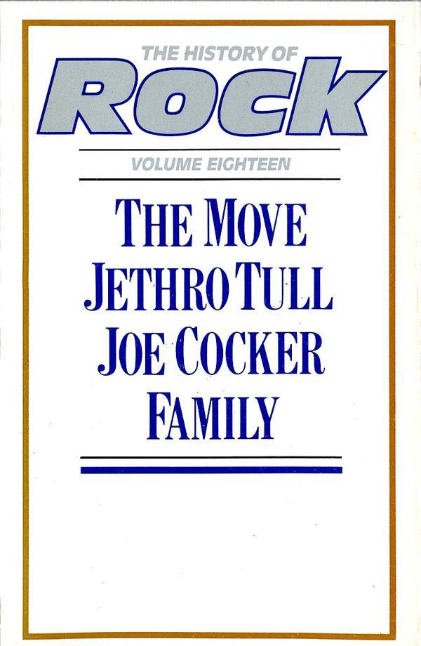 The Move, Jethro Tull, Joe Cocker, Family (6) - The History Of Rock - Rock-Vol. 18