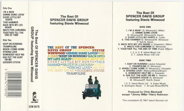 The Spencer Davis Group - The Best Of  The Spencer Davis Group Featuring Steve Winwood