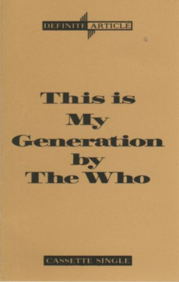 The Who - This Is My Generation