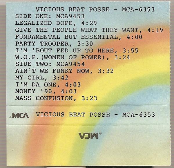 Vicious Beat Posse - Legalized Dope