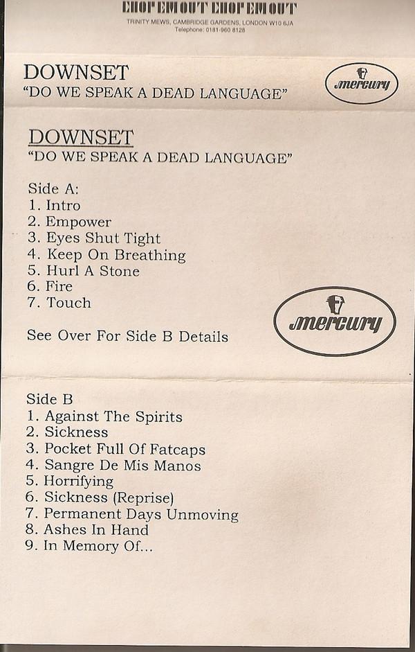 downset. - Do We Speak A Dead Language?